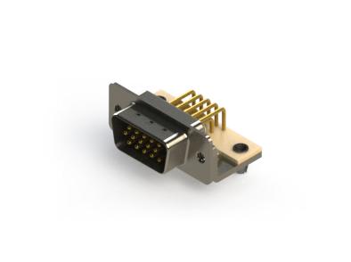 EDAC 633-M15-263-BN3 HD-D SUB CONN, R/A PLUG, 15P, DE, SOLDER