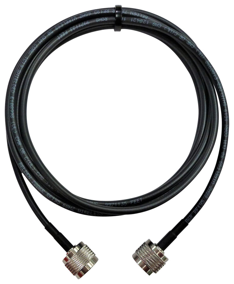 MOBILE MARK CA120/195-XX RF / Coaxial Cable Assembly, N-Type Plug to N-Type Plug, RF-195, 50 ohm, 120 ", 3.05 m