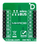 MIKROELEKTRONIKA MIKROE-5893 Click Add-On Board, EEPROM 12, M24256E, I2C, 3.3V/5V in