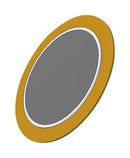 PUI AUDIO AB2720B Piezo Element, Bender, 2 kHz, 0.045 &micro;F, 27 mm Diameter, 0.23 mm Height, 300 ohm