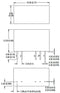 MURATA POWER SOLUTIONS NMJ1215SC Isolated Through Hole DC/DC Converter, 5.2kV Isolation, ITE, SIP, 1:1, 1 W, 2 Output, 15 V