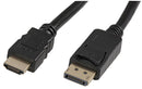 PRO SIGNAL PSG91581 DisplayPort to HDMI Cable, 1m Black