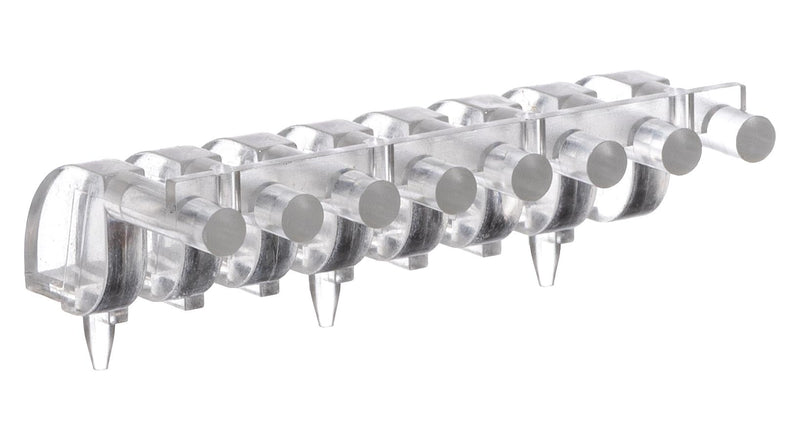 DIALIGHT 515-1063F Light Pipe, 18.03 mm, 8 Pipes, Round, PC Board, Press Fit, Transparent, Optopipe 515 Series