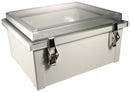 FIBOX AR12106CHSSLT ENCLOSURE JUNCTION BOX POLYCARBONATE GRE