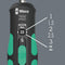 WERA 05075810001 Speed Torque Screwdriver, 1/4" Drive, 147.5mm L, 1N-m to 3N-m, 7510 Kraftform Series