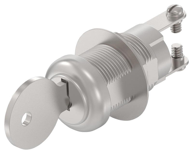 ALCOSWITCH - TE CONNECTIVITY 2SWK132AL101 Keylock Switch, Off-On, SPST, 2 Position, Screw, 1 A 2-1437597-3