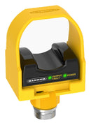 BANNER ENGINEERING STBVR81Q Touch Button Switch, Momentary, Normally Open/Normally Closed, Relay, 20 to 30 V, IP66, STB Series