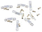 INTELLIGENT LED SOLUTIONS ILPA-FLEX-MOUNTING-12MM.PK8. Mounting Bracket, 12 mm Flexible LED Strip, Pack of 8, ILPA-FLEX-MOUNTING-xxMM.PK8. Series