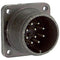 AMPHENOL INDUSTRIAL MS3102E18-1P CIRCULAR CONNECTOR, RECEPTACLE, SIZE 18,