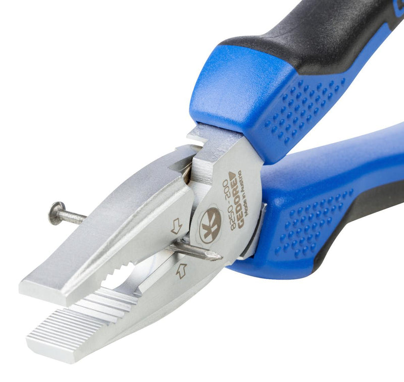 GEDORE 3012859 Pliers Set, 3-Pcs of Power Side Cutter, Power Combination Pliers & 14210 Water Pump Pliers