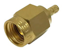 HUBER+SUHNER GDA"072/002"-E RF / Coaxial Connector, Twin, UHF Coaxial, Straight Plug, Brass