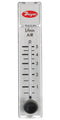 DWYER RMA-26-SSV Air Flowmeter, SS Valve, 0.5 to 5 l/min, 100 psi, 4 % Accuracy, 1/8" FNPT, RATE-MASTER RMA Series