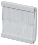 TUK XBRWH Brush Strip Module, 50 x 50mm, Single Gang, White, Euro Faceplate GTIN UPC EAN: 5055386510747