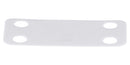 PANDUIT MP175-M Wire Marker, Tie On Write On Plate, Blank (No Legend), White, 19.1mm x 44.5mm