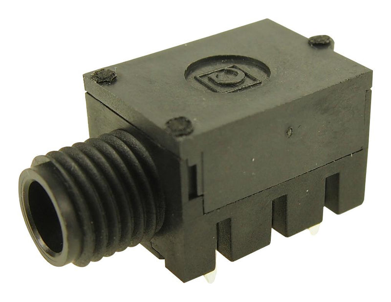MULTICOMP PRO MP-FC67815 Phone Audio Connector, Mono, 6.35mm, Mini, 3 Contacts, Jack, PCB Mount