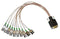 AMETEK PROGRAMMABLE POWER 70-0583-000R Test Cable Assembly, 8-Channel BNC Cable