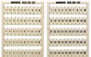 WAGO 209-507 TERMINAL BLOCK MARKER, 51 TO 100