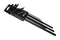 MULTICOMP PRO MP013234 Torx Key Set, T10/T15/T20/T25/T27/T30/T40/T45/T50, L Shape, Steel, 9 Pieces