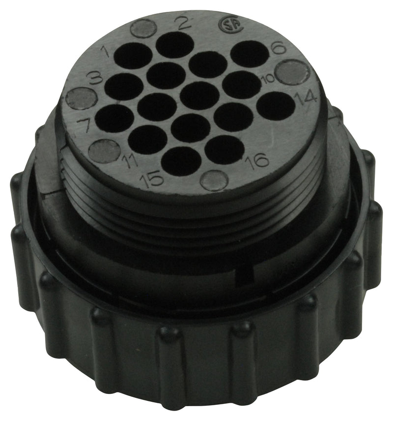 AMP - TE CONNECTIVITY 213853-1 CIRCULAR CONN, PLUG, 19POS, CRIMP