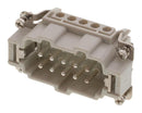 MOLEX 93601-0238 Heavy Duty Connector, Grey, GWconnect 93601 Series, Insert, 10 Contacts, 10B, Plug, Screw Pin
