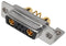 MH CONNECTORS MHCDR7W2S4 Combination Layout D Sub Connector, MHCD Series, DA-7W2, Receptacle, 7 Contacts