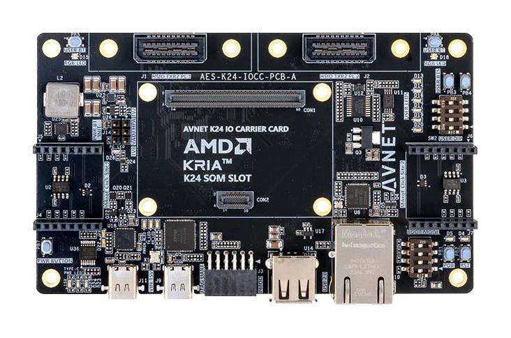 AVNET AES-K24-IO-DK-G Development Kit, XCK24-UBVA530-2LV-C, Zynq UltraScale+ MPSoC, 64bit, ARM, Cortex-A53, Cortex-R5F