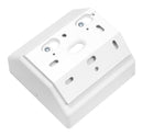 CAMDENBOSS CB1500-10SWH-KIT Plastic Enclosure, Solid, Wall Mount, ABS, 53.25 mm, 100 mm, 100 mm, IP40
