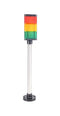 MALLORY JTC028-RYG-CS STACK LIGHT, GREEN/RED/YELLOW, 24V