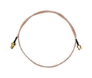 MUELLER ELECTRIC BU-4150031018 RF / Coaxial Cable Assembly, 6GHz, SMA Plug to SMA Bulkhead Jack, RG316, 50 ohm, 18 ", 457.2 mm