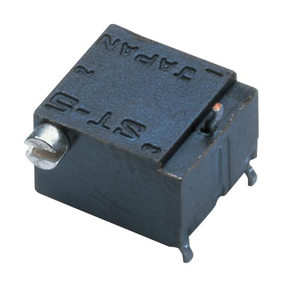 NIDEC COMPONENTS ST-5ETX103 Trimmer, Multi Turn, RuO2 Cermet, Side Adjust, 10 kohm, Surface Mount, 14 Turns