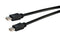 L-COM DPCAC3MM-2M Audio / Video Cable Assembly, Mini DisplayPort Plug, Mini DisplayPort Plug, 6.6 ft, 2 m, Black