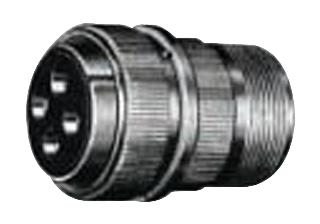 AMPHENOL INDUSTRIAL CS3106A24-67PW Circular Connector, CS Series, MIL-DTL-5015 Series, Straight Plug, 19 Contacts, Solder Pin
