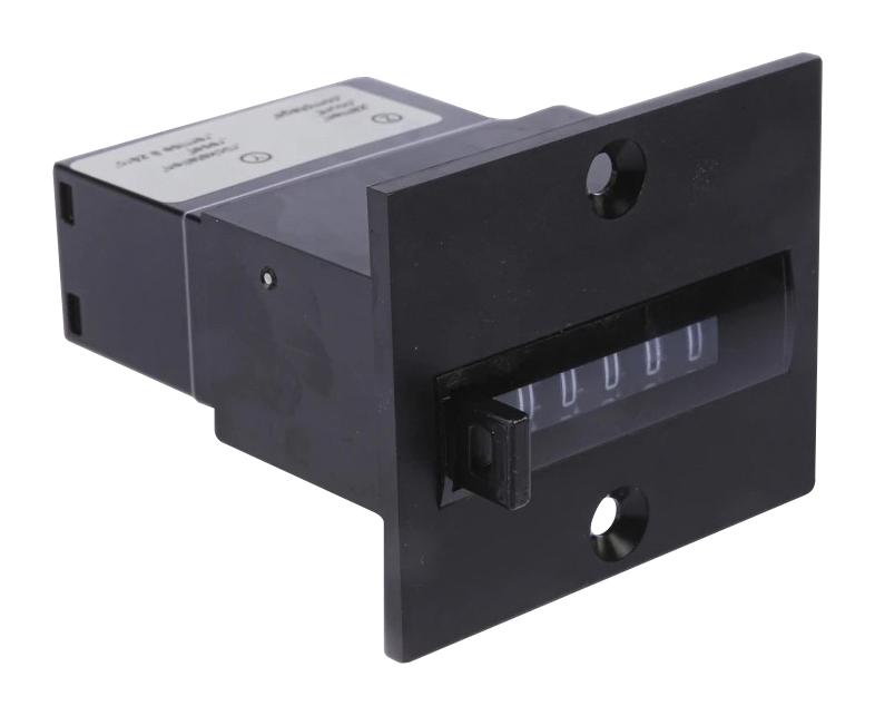 HENGSTLER 0495465 Counter, 6 Digit, 2 to 8 Bar, 4 mm Digit Height, 25Hz, Rapid-Fit Connector, 495 Series