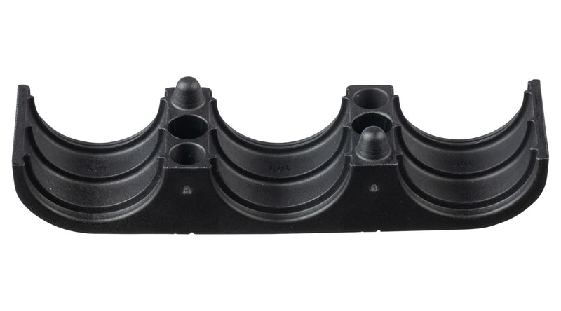 PANDUIT CLC100X3S8C370 Fastener, Corrugated Loom Clamp, Nylon 6.6 (Polyamide 6.6), Black, 110 mm, 28 mm