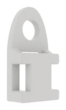 ESSENTRA COMPONENTS FTH-34-01 CBL TIE HOLDER, SCREW, NATURAL/NYLON 6.6