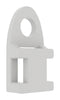 ESSENTRA COMPONENTS FTH-34-01 CBL TIE HOLDER, SCREW, NATURAL/NYLON 6.6