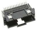 AMP - TE CONNECTIVITY 5-104069-5 Pin Header, Right Angle, Board-to-Board, 1.27 mm, 2 Rows, 30 Contacts, Through Hole Right Angle