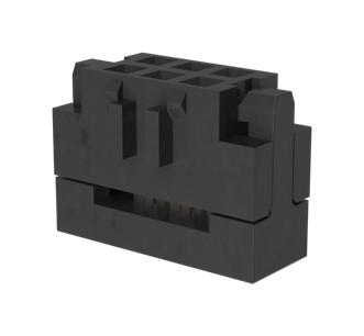 AMPHENOL COMMUNICATIONS SOLUTIONS 89361-712SLF IDC Connector, IDC Receptacle, Female, 2 mm, 2 Row, 12 Contacts, Cable Mount