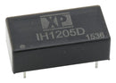 XP POWER IH2405D Isolated Through Hole DC/DC Converter, 1kV Isolation, ITE, DIP, 1:1, 2 W, 2 Output, 5 V