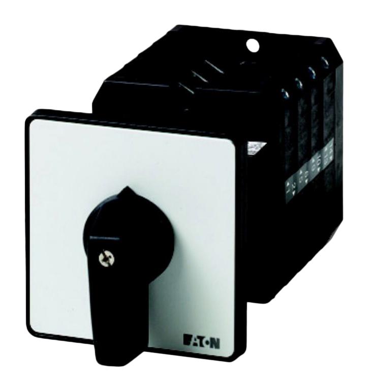EATON MOELLER T5B-4-8213/Z Rotary Switch, Change Over, 3 Position, 4 Pole, 60 &deg;, 63 A, 690 V, T5B Series