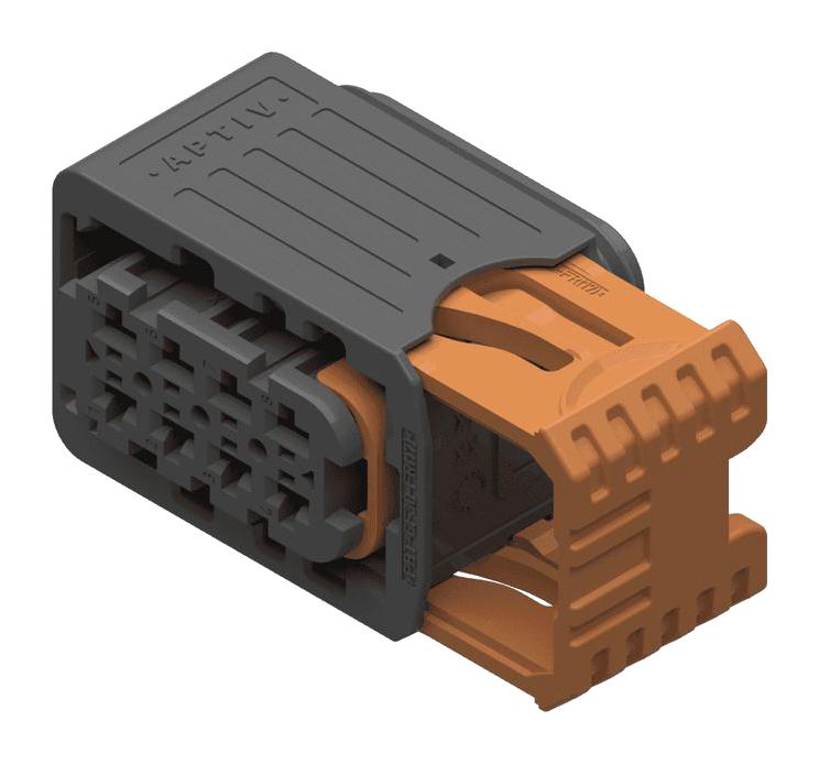 APTIV / DELPHI 33343499 Automotive Connector Housing, CTCS XP 2.8 Series, Receptacle, 8 Ways