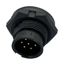 NORCOMP 869-006-103R001 Circular Connector, Circular Connector, Cavalier Series, Panel Mount Plug, 6 Contacts, Solder Pin