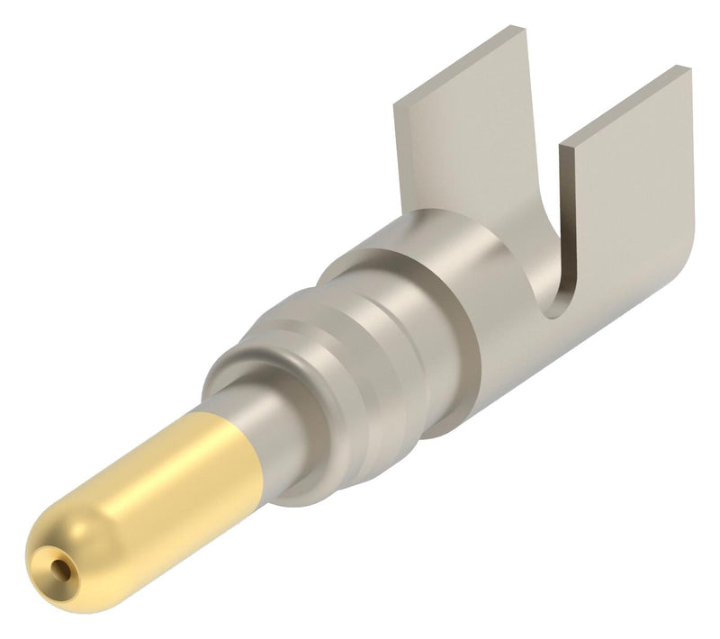 AMP - TE CONNECTIVITY 213841-4 Circular Connector Contact, POWERBAND, Pin, Crimp, 8 AWG, 10 AWG