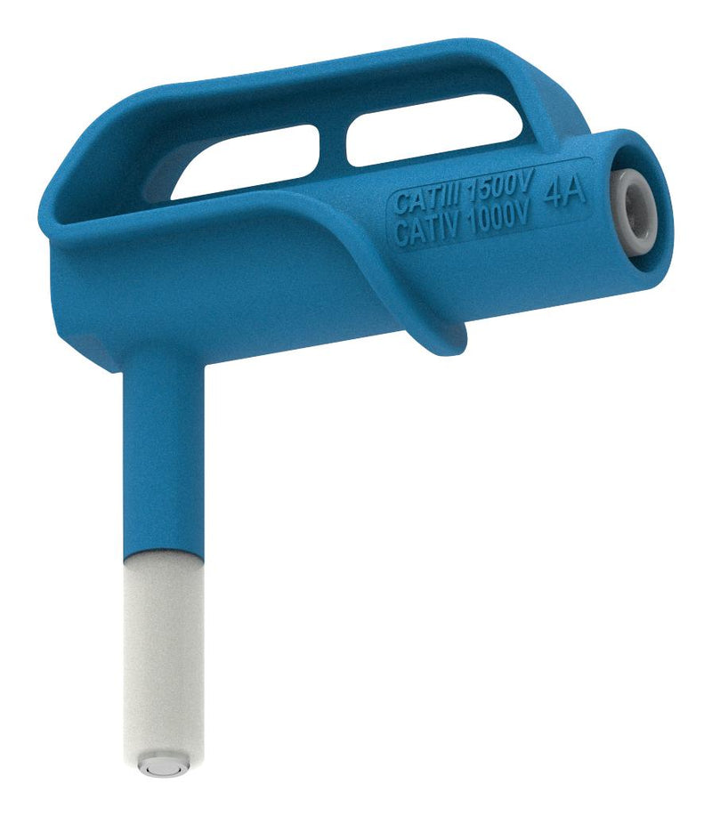 CAL TEST ELECTRONICS CT4520-6 10MM MAGNETIC CONN-SHEATHED 4MM JACK/BLU