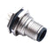 AMPHENOL LTW MSBS-05PMMP-SF8001 Sensor Connector, M Series, M12, Male, 5 Positions, Solder Pin, Straight Panel PCB Mount