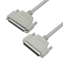 L-COM CHD62MF-10 Computer Cable, HD-62 Plug, HD-62 Receptacle, 10 ft, 3.05 m, Light Grey, CHD62MF Series