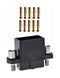 HARWIN M80-4850605 Rectangular Connector, Datamate J-Tek M80, 6 Contacts, Receptacle, 2 mm, Crimp, 2 Row