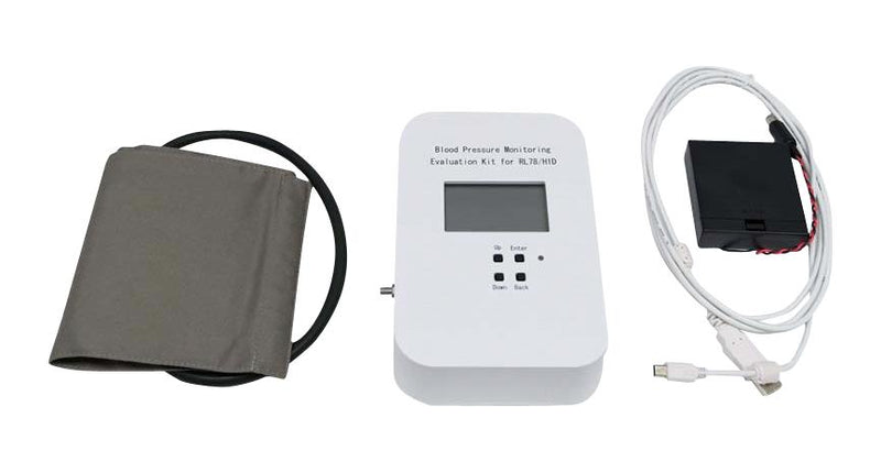 Renesas RTK0EH0003S02001BR RTK0EH0003S02001BR Evaluation Kit Embedded Blood Pressure Monitoring RL78 Family Microcontrollers New