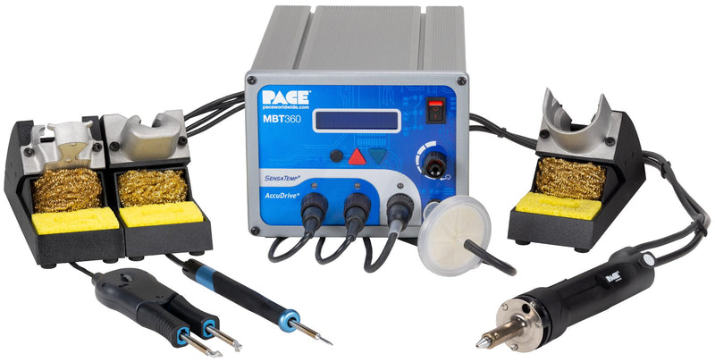 PACE 8007-0598 Soldering and Rework Kit, MBT360, 3 Handpieces, 230 VAC, 50 Hz, 240 W