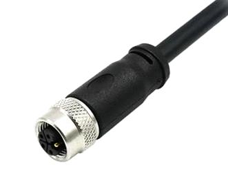 MUELLER ELECTRIC CL4C07M005 CABLE ASSY, 4P M12 RCPT-FREE END, 16.4